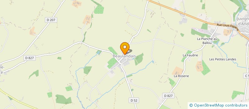 localisation de l'entreprise CUMA DE LA CHAPELLE D'ANDAINE à RIVES D'ANDAINE