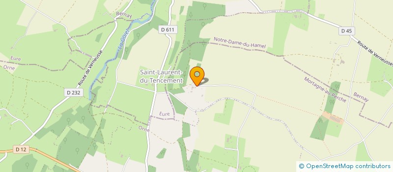 localisation de l'entreprise CUMA DE LA CHARENTONNE à LA FERTE-EN-OUCHE