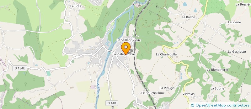localisation de l'entreprise CUMA DE LA CHARTROULLE D'ALLASSAC à ALLASSAC