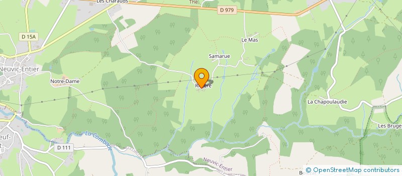 localisation de l'entreprise CUMA DE LA COMBADE à SUSSAC