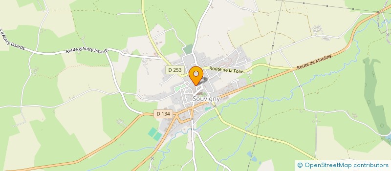 localisation de l'entreprise CUMA DE LA COURTAUDIERE à SAINT-MENOUX