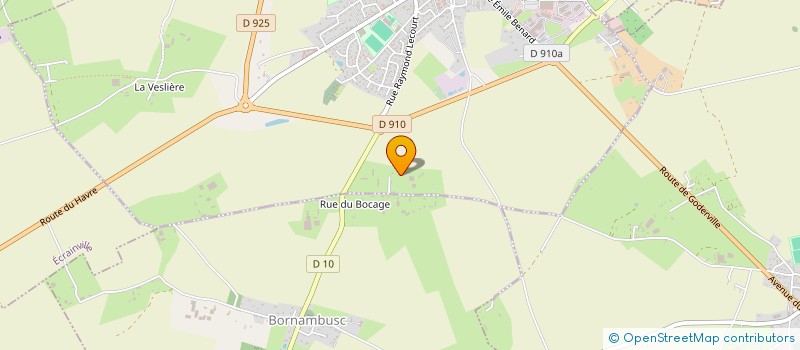 localisation de l'entreprise CUMA DE LA COURTE PAILLE  GODERVILLE