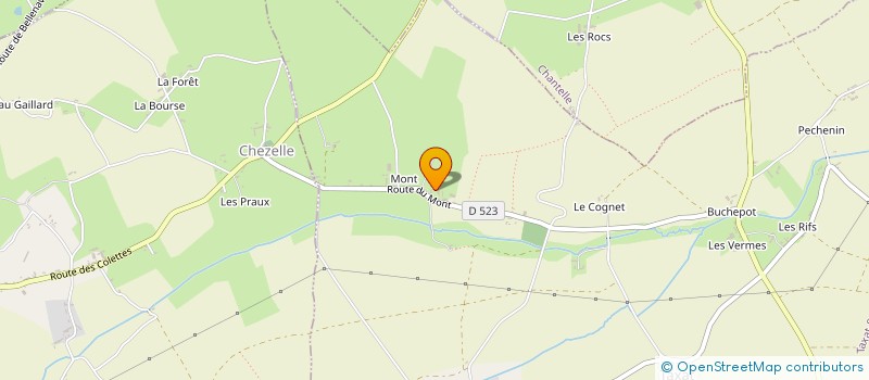 localisation de l'entreprise CUMA DE LA CROIX ROUGE  TAXAT-SENAT