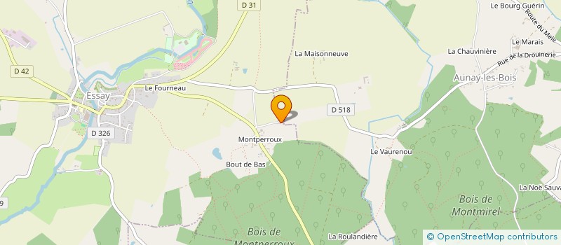 localisation de l'entreprise CUMA DE LA DAUPHINOISE à SAINT-GERVAIS-DU-PERRON