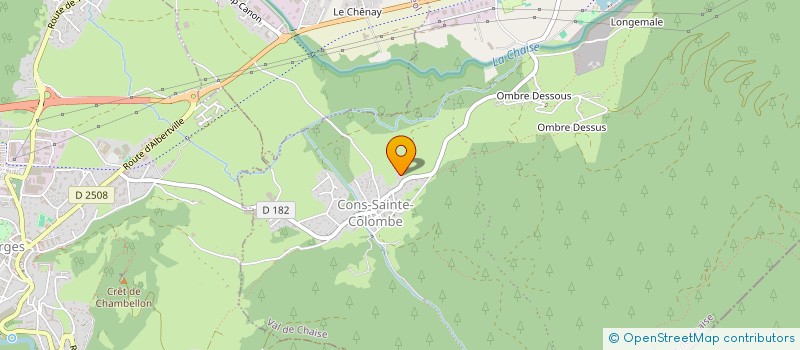 localisation de l'entreprise CUMA DE LA DENT à VAL DE CHAISE