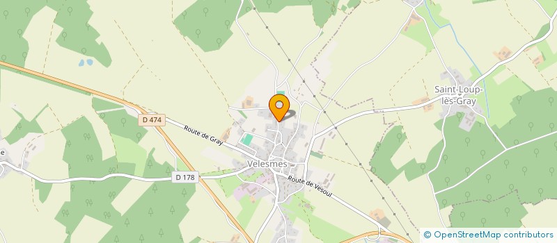 localisation de l'entreprise CUMA DE LA DHUYS GRAYLOISE  VELESMES-ECHEVANNE