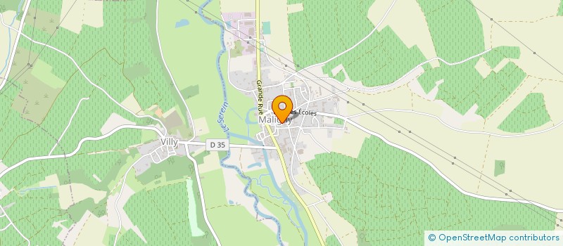 localisation de l'entreprise CUMA DE LA FOLLE PENSEE à MALIGNY