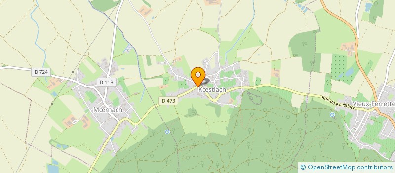 localisation de l'entreprise CUMA DE LA FONTAINE à KŒSTLACH