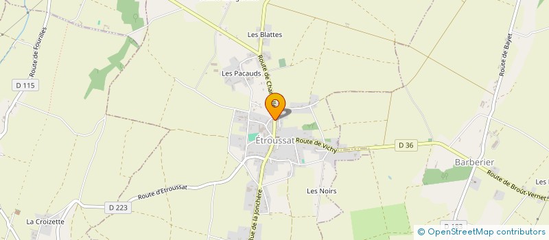 localisation de l'entreprise CUMA DE LA FORET à MONESTIER