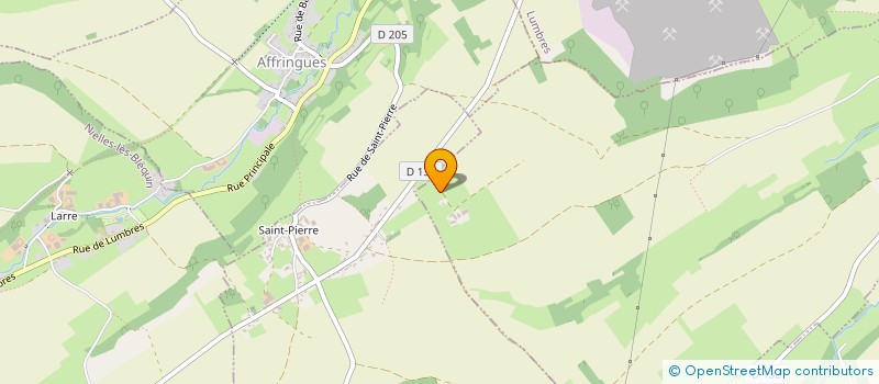 localisation de l'entreprise CUMA DE LA FORET  DOHEM