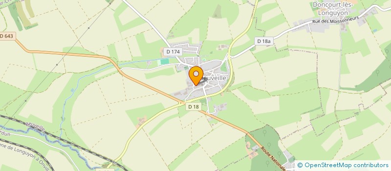 localisation de l'entreprise CUMA DE LA FRONTIERE  BEUVEILLE