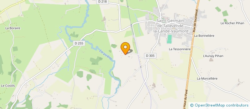 localisation de l'entreprise CUMA DE LA GARE à VIRE-NORMANDIE