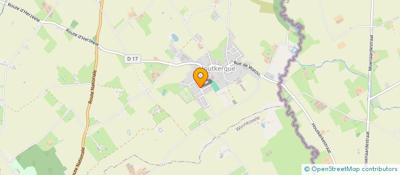 localisation de l'entreprise CUMA DE LA GRANDE COUR à HERZEELE
