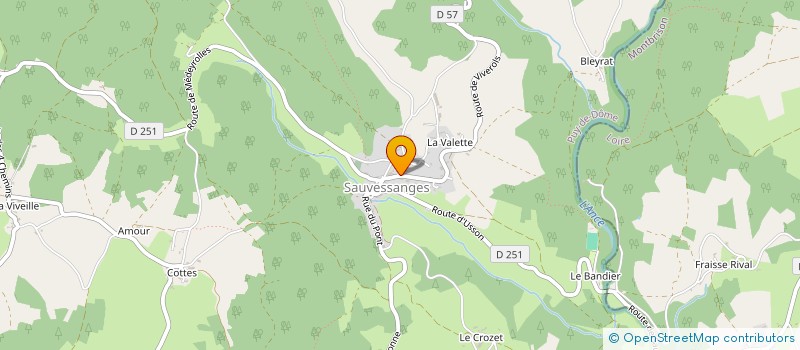 localisation de l'entreprise CUMA DE LA GRANDE VALLEE à EGLISOLLES