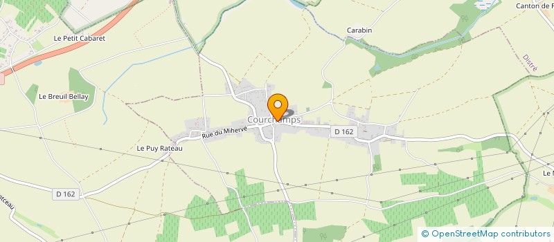 localisation de l'entreprise CUMA DE LA GRAVELLE  COURCHAMPS