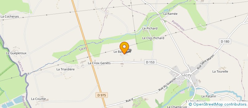 localisation de l'entreprise CUMA DE LA GUERGE à SACEY