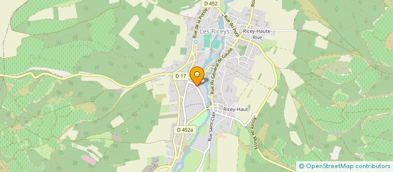 localisation de l'entreprise CUMA DE LA HERSE à LES RICEYS