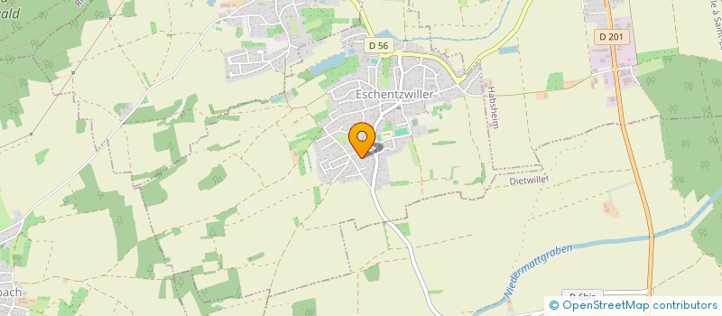 localisation de l'entreprise CUMA DE LA LANGMATT  ZIMMERSHEIM