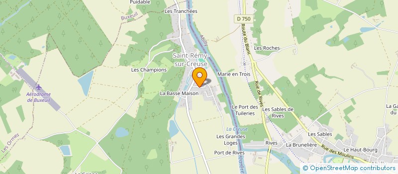 localisation de l'entreprise CUMA DE LA MAITAIRIE  SAINT-REMY-SUR-CREUSE