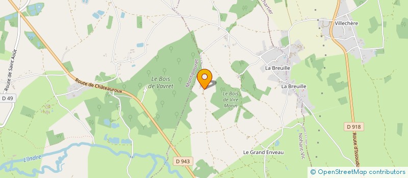 localisation de l'entreprise CUMA DE LA MARE AU DIABLE à NOHANT-VIC