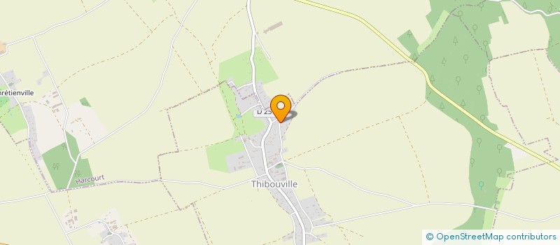 localisation de l'entreprise CUMA DE LA MARE VION  THIBOUVILLE