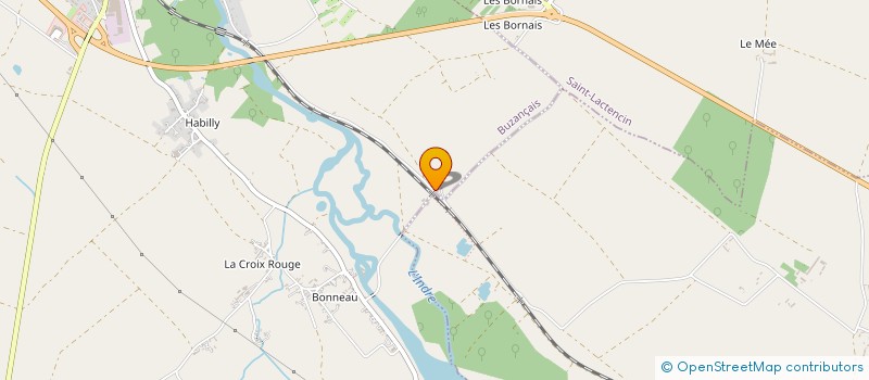 localisation de l'entreprise CUMA DE LA MINIERE à PALLUAU-SUR-INDRE
