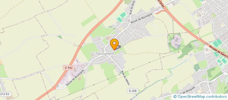 localisation de l'entreprise CUMA DE LA MORINIE  LEULINGHEM