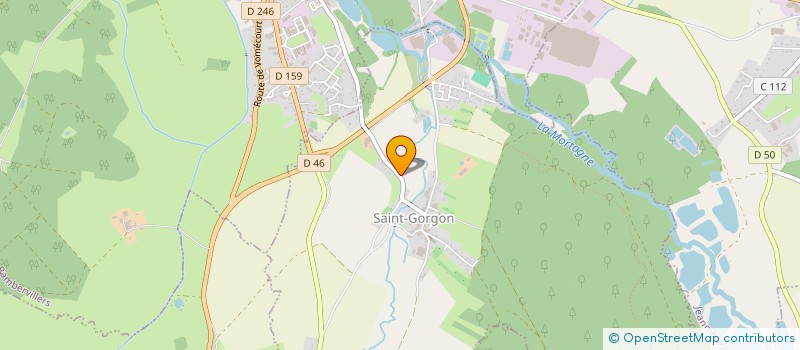 localisation de l'entreprise CUMA DE LA MORTAGNE  SAINT-GORGON