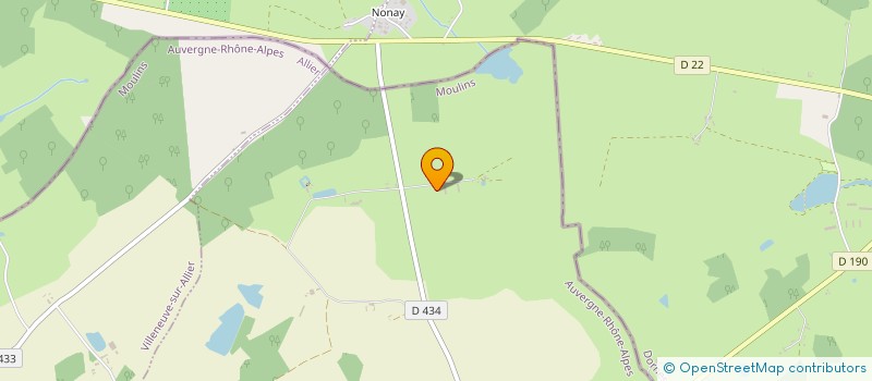 localisation de l'entreprise CUMA DE LA NIZIERE  AUROUER