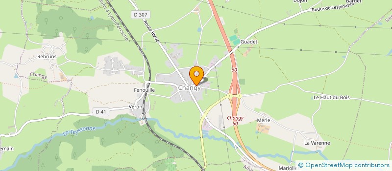 localisation de l'entreprise CUMA DE LA PACAUDIERE à LA PACAUDIERE