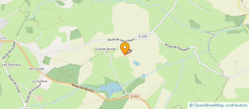 localisation de l'entreprise CUMA DE LA PETITE BORDE  THENEUILLE