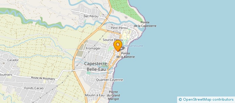 localisation de l'entreprise CUMA DE LA PLAINE DU NORD à CAPESTERRE-BELLE-EAU
