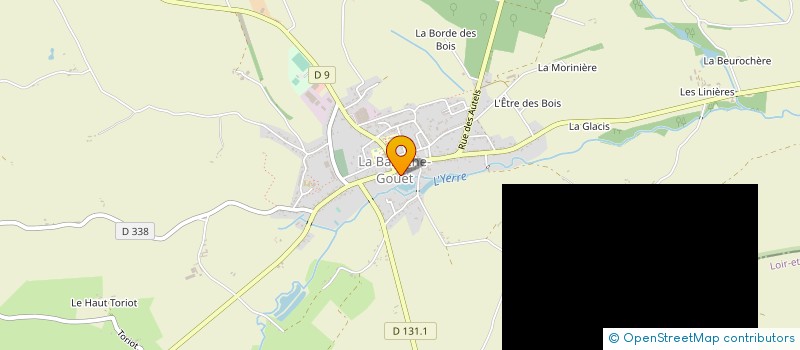 localisation de l'entreprise CUMA DE LA POINTE à LA BAZOCHE-GOUET