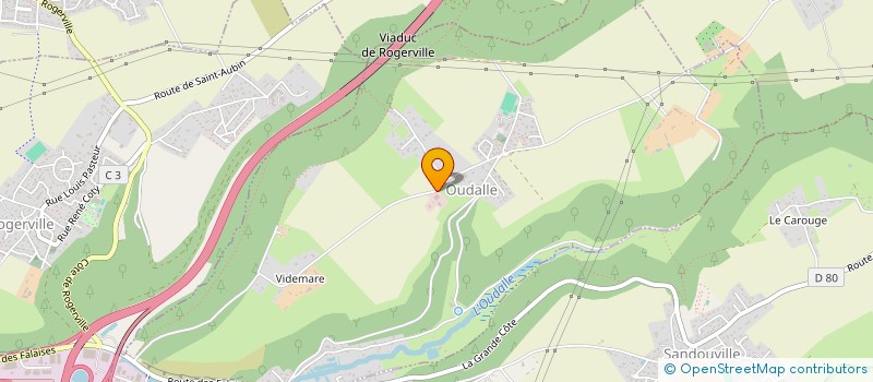 localisation de l'entreprise CUMA DE LA PORTE ROUGE  OUDALLE