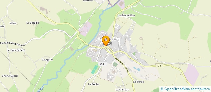 localisation de l'entreprise CUMA DE LA POULINIERE à SAVIGNY-SUR-BRAYE