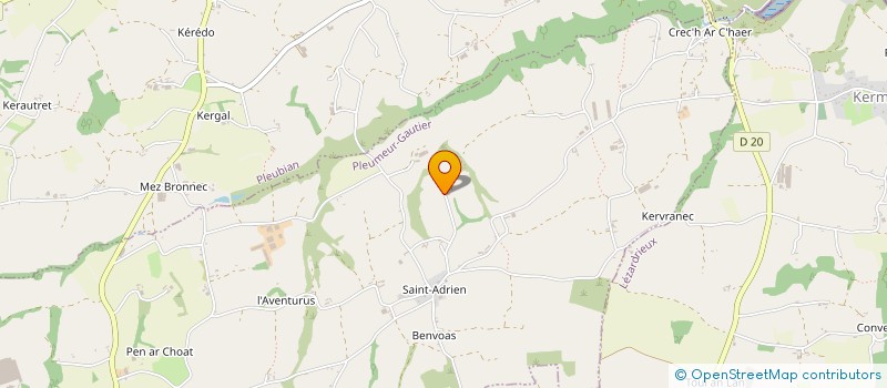 localisation de l'entreprise CUMA DE LA PRESQU'ILE  PLEUMEUR-GAUTIER