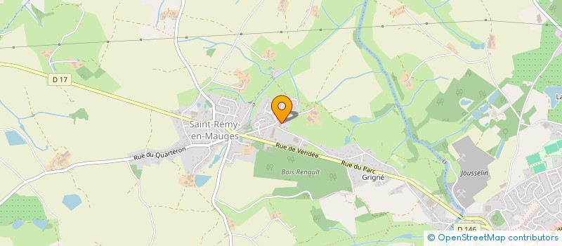 localisation de l'entreprise CUMA DE LA REMYGEOISE à MONTREVAULT-SUR-EVRE