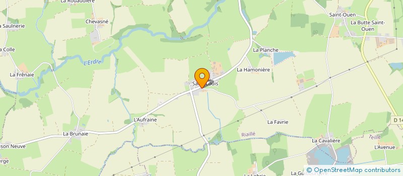 localisation de l'entreprise CUMA DE LA RIANTE VALLEE  RIAILLE