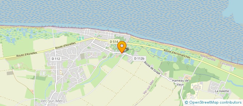 localisation de l'entreprise CUMA DE LA ROSIERE  VER-SUR-MER