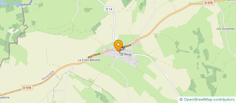 localisation de l'entreprise CUMA DE LA SAINT JEAN  ROCQUIGNY