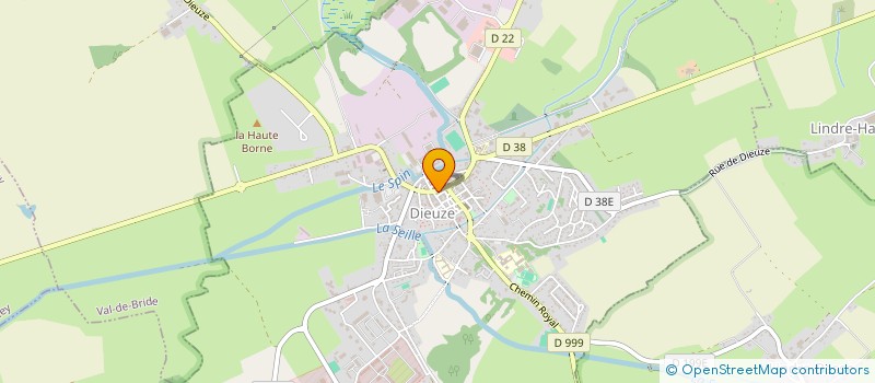 localisation de l'entreprise CUMA DE LA SALINE à DIEUZE