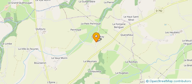 localisation de l'entreprise CUMA DE LA SOURCE à LE MENE