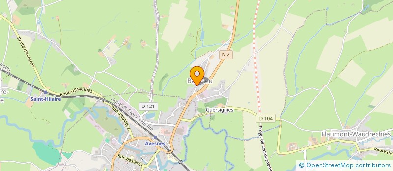 localisation de l'entreprise CUMA DE LA TARSY  BAS-LIEU