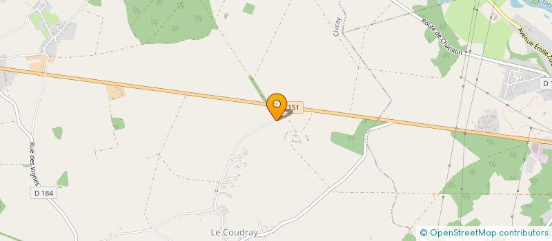 localisation de l'entreprise CUMA DE LA TOUCHE  CIVRAY