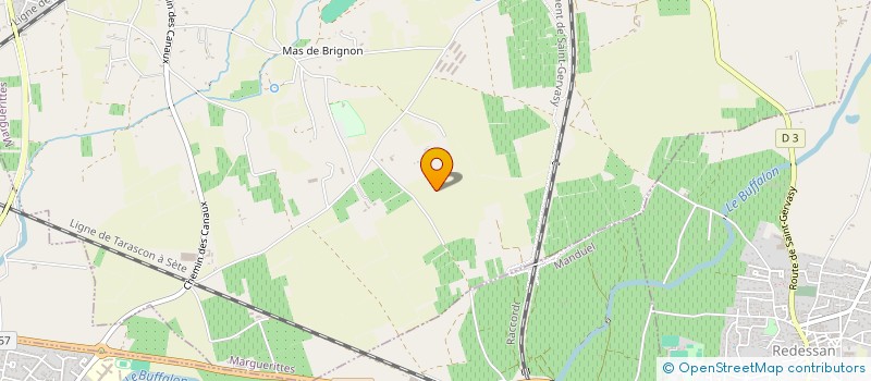 localisation de l'entreprise CUMA DE LA TREILLE à REDESSAN