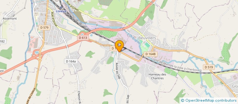 localisation de l'entreprise CUMA DE LA VALLEE BARREE  BEUVILLERS