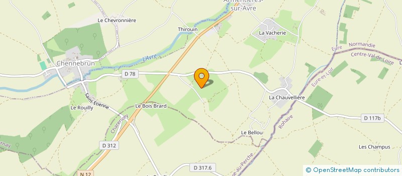 localisation de l'entreprise CUMA DE LA VALLEE DE L'AVRE à ARMENTIERES SUR AVRE