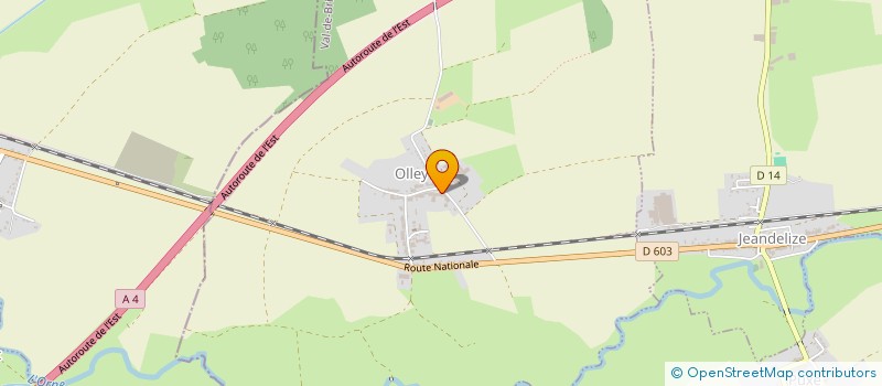 localisation de l'entreprise CUMA DE LA VALLEE DE L ORNE  OLLEY