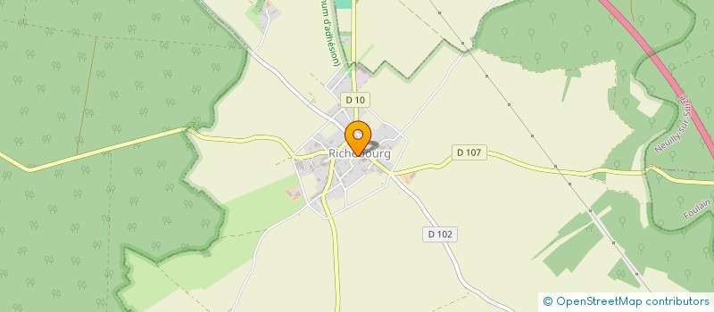 localisation de l'entreprise CUMA DE LA VALLEE DE LA DHUYS à ORGES
