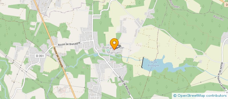 localisation de l'entreprise CUMA DE LA VALLEE DES LONGS à BRETAGNE-DE-MARSAN